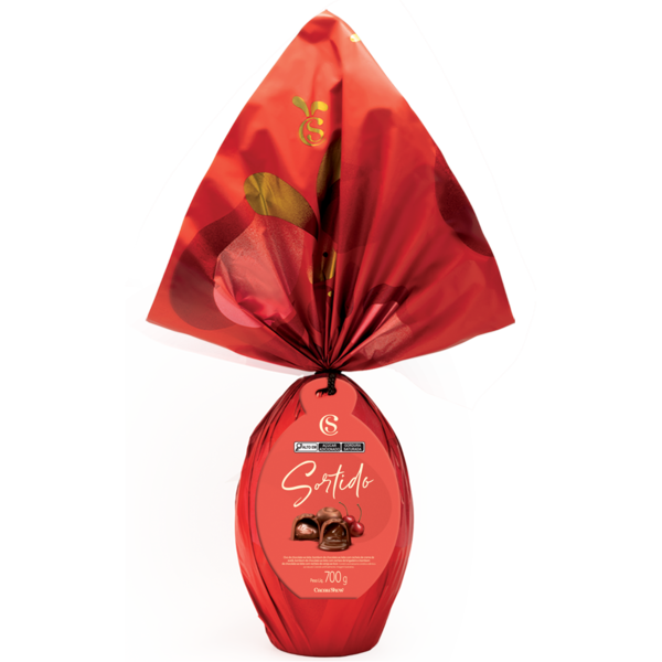 Ovo de P&aacute;scoa Cl&aacute;ssicos laCreme ao Leite com Bombons 700g